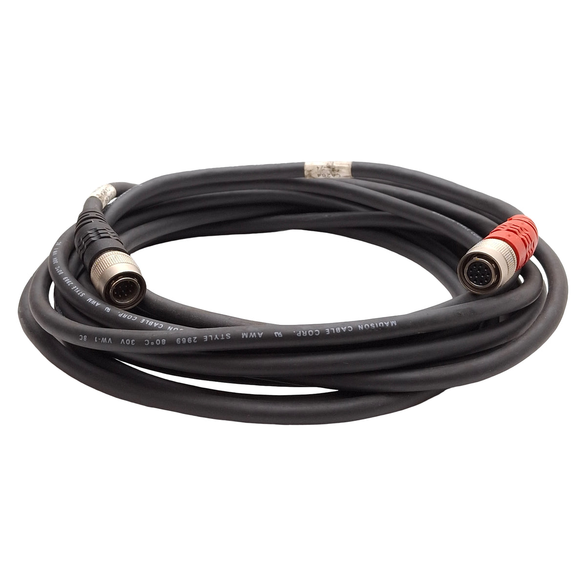 Used Cognex 300-0316-15 Machine Vision Camera Cable 12-Pin Hirose Male to Female 15ft