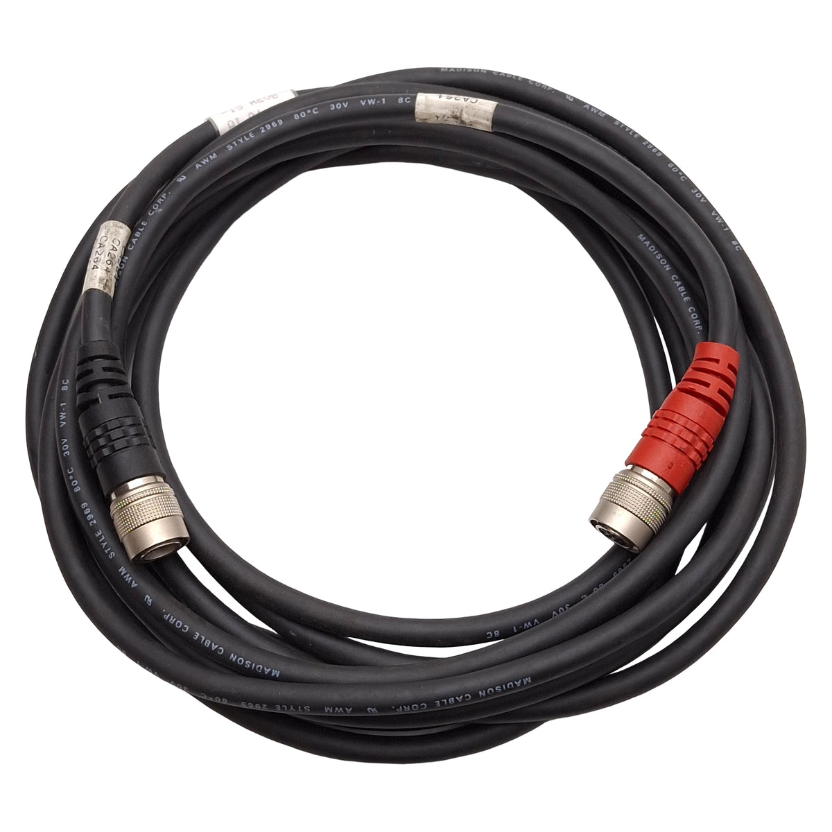 Used Cognex 300-0316-15 Machine Vision Camera Cable 12-Pin Hirose Male to Female 15ft