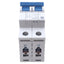 Used Allen Bradley 1492-SPM2D060 Circuit Breaker, 2-Pole, 6A 480Y/277VAC, DIN Rail