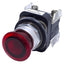 Used Allen Bradley 800T-FZTQH24RA Illuminated Push-Pull/Twist-Release E-Stop, 1NO+1NC