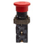 Used Teleflex ZB2BT4 E-Stop Pushbutton, ø40mm Mushroom, Push-Pull, 4NC, 10A 400VAC