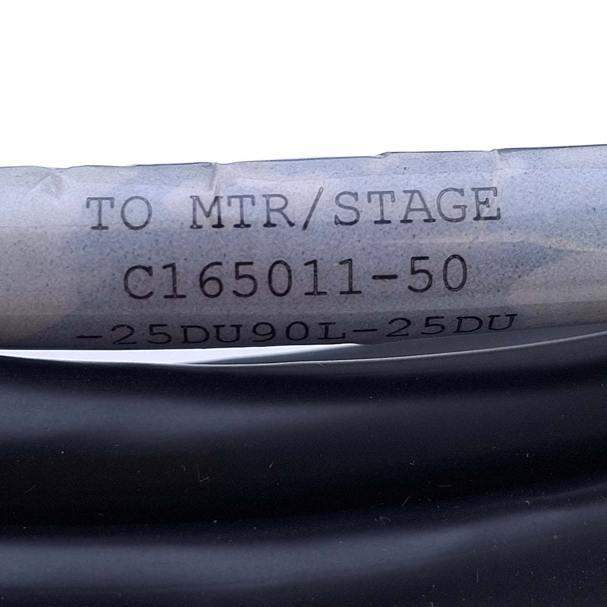 Used Aerotech C165011-50 NDrive Brushless Motor Encoder Feedback Cable, 5m, 25-pin
