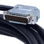 Used Aerotech C165011-50 NDrive Brushless Motor Encoder Feedback Cable, 5m, 25-pin