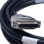 Used Aerotech C165011-50 NDrive Brushless Motor Encoder Feedback Cable, 5m, 25-pin