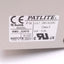 Used Patlite WME-302AFB-RYG Light Tower, 3-Tier Red Amber Green, ø80.2mm 24VAC/DC