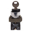 Used Telemecanique XB2BG03C Key Selector Switch, 3-Position, 2NO, 10A 400VAC