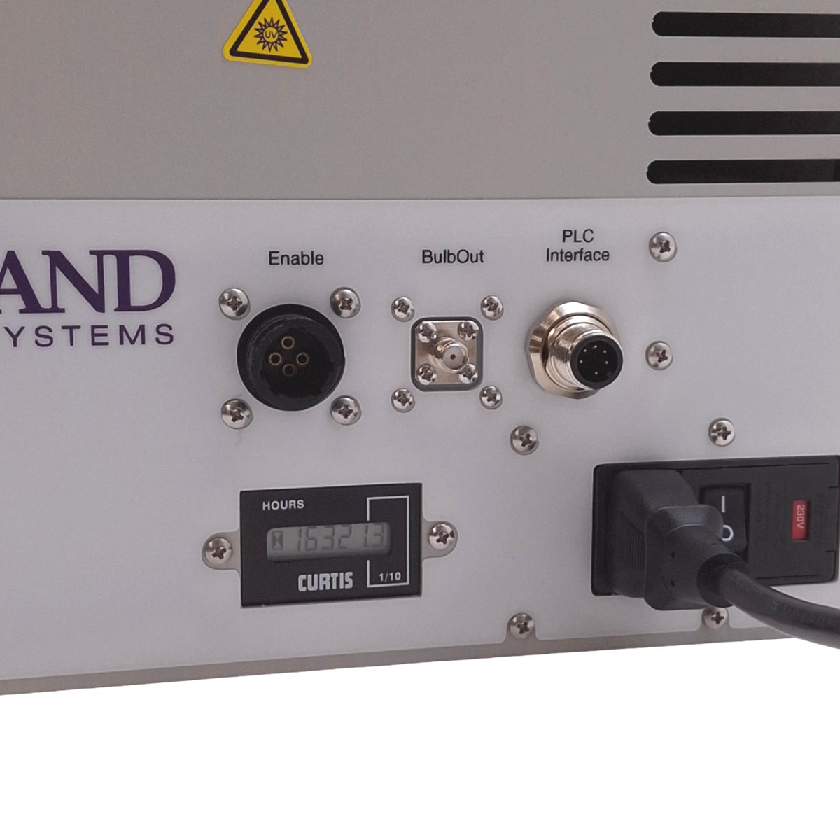Used Harland UVM450 UV Lamp Curing Module for RDX-XL/PCX/IDX Dip-Coating, 230VAC 500W