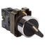 Used Telemecanique XB2BD21C Selector Switch, 2-Position, Black, 1NO, 10A 400VAC