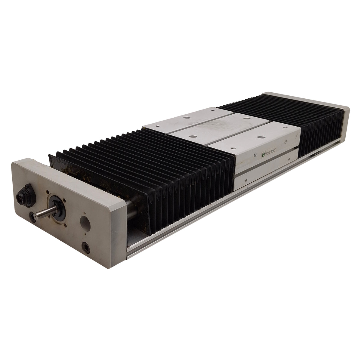 Used Fohrenbach KBS-225-0330-1-1610 Linear Actuator 10mm Lead, 330mm Stroke *Bellows*