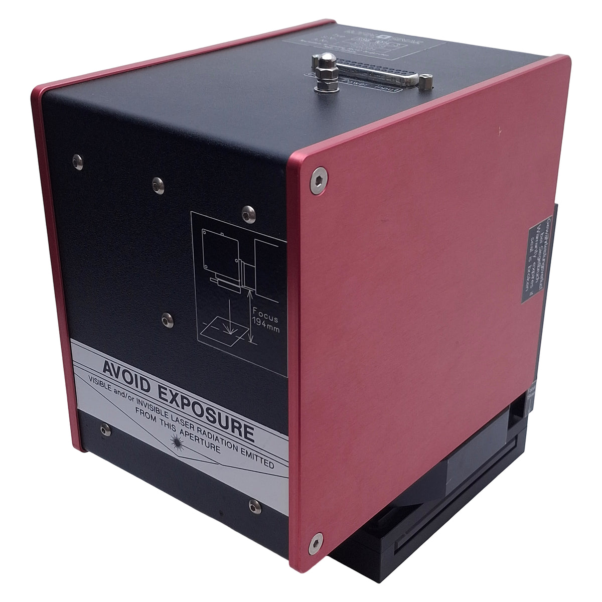 Used Rofin Sinar RSG 1014-3 XY Laser Beam Projector/Scanner Head For RS-MARKER 100D