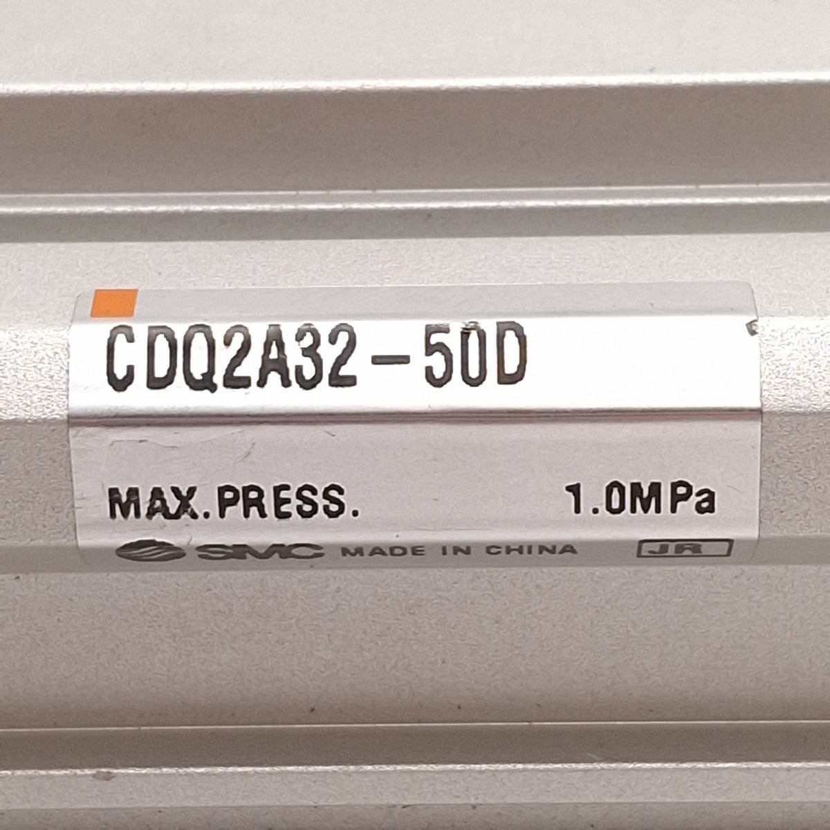 Used SMC CDQ2A32-50D Compact Cylinder, ø32mm Bore, 50mm Stroke, 1.0MPa, Rc1/8