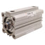 Used SMC CDQ2A32-50D Compact Cylinder, ø32mm Bore, 50mm Stroke, 1.0MPa, Rc1/8