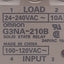 Used Omron G3NA-210B-UTU AC100-240 Solid State Relay 100-240VAC In, 24-240VAC Out