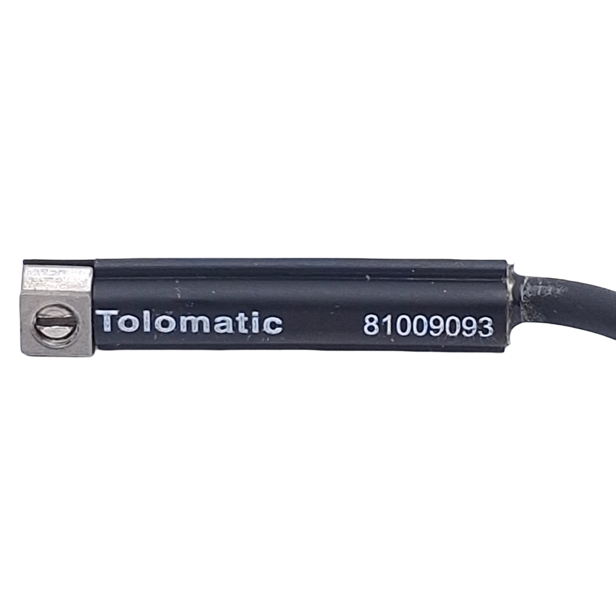 Used Tolomatic 8100-9093 Sold-State Switch, PNP NC, 100mA, 10-30VDC, 3-Pin M8 Male