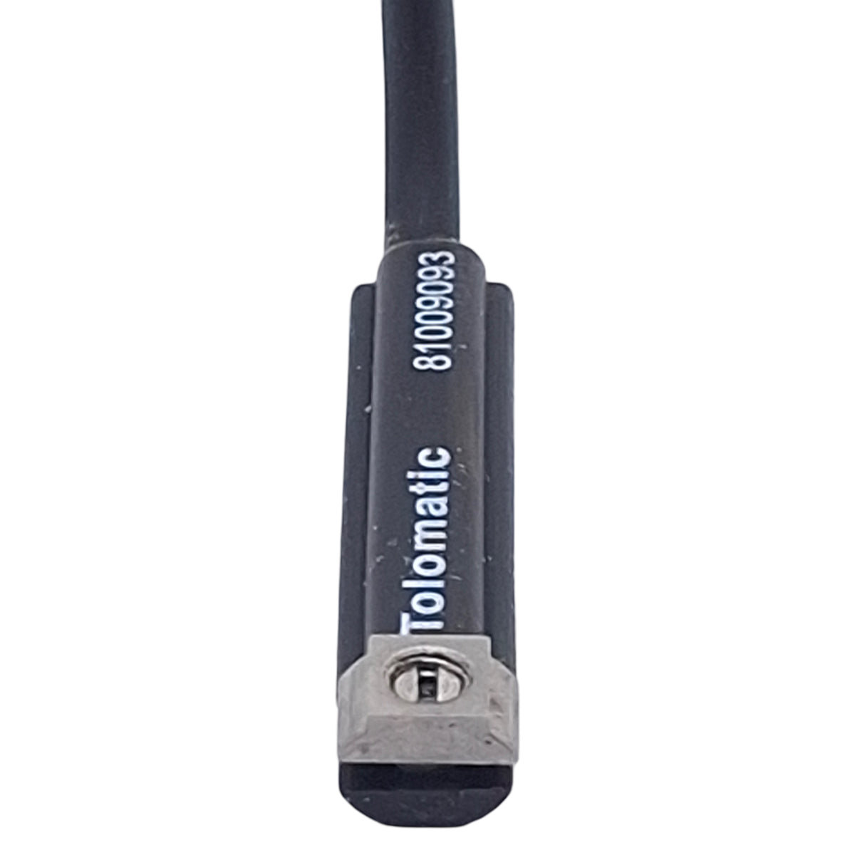 Used Tolomatic 8100-9093 Sold-State Switch, PNP NC, 100mA, 10-30VDC, 3-Pin M8 Male