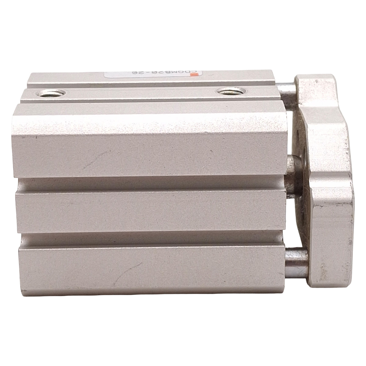 Used SMC CDQMB20-20 Compact Guided Cylinder, ø20mm Bore, 20mm Stroke, 1.0Mpa, M5x0.8