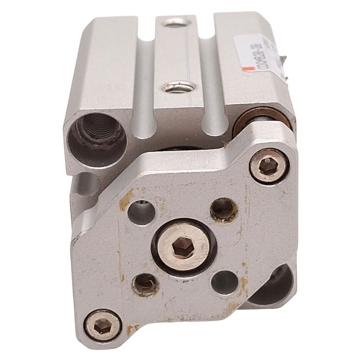 Used SMC CDQMB20-20 Compact Guided Cylinder, ø20mm Bore, 20mm Stroke, 1.0Mpa, M5x0.8