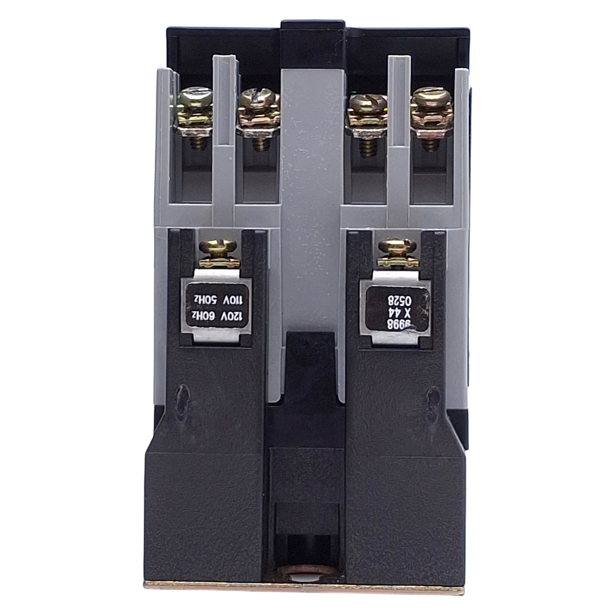 Used Square D 8501XO40V02 Control Relay 4NO, 600VAC 10A Max, 110-120VAC Coil