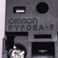 New Lot of 2 Omron PYF08A-E Relay Sockets, 8-Pin, 7A 250VAC Max, DIN Rail