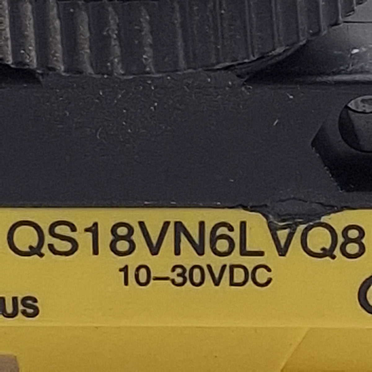 Used Banner QS18VN6LVQ8 Photoelectric Sensor, NPN, 6.5m Range, 10-30VDC, 4-Pin M12