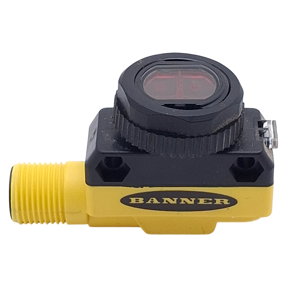Used Banner QS18VN6LVQ8 Photoelectric Sensor, NPN, 6.5m Range, 10-30VDC, 4-Pin M12