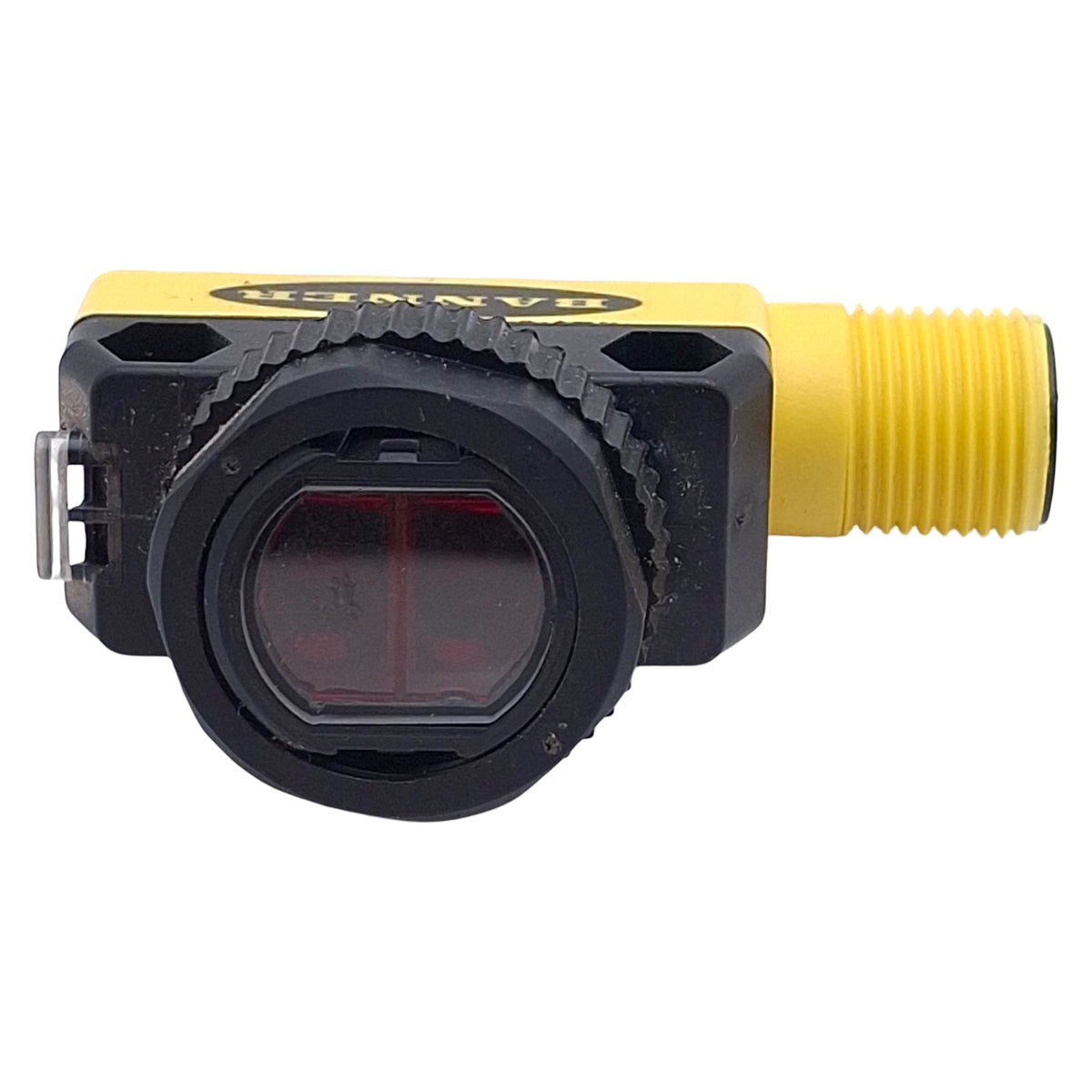 Used Banner QS18VN6LVQ8 Photoelectric Sensor, NPN, 6.5m Range, 10-30VDC, 4-Pin M12