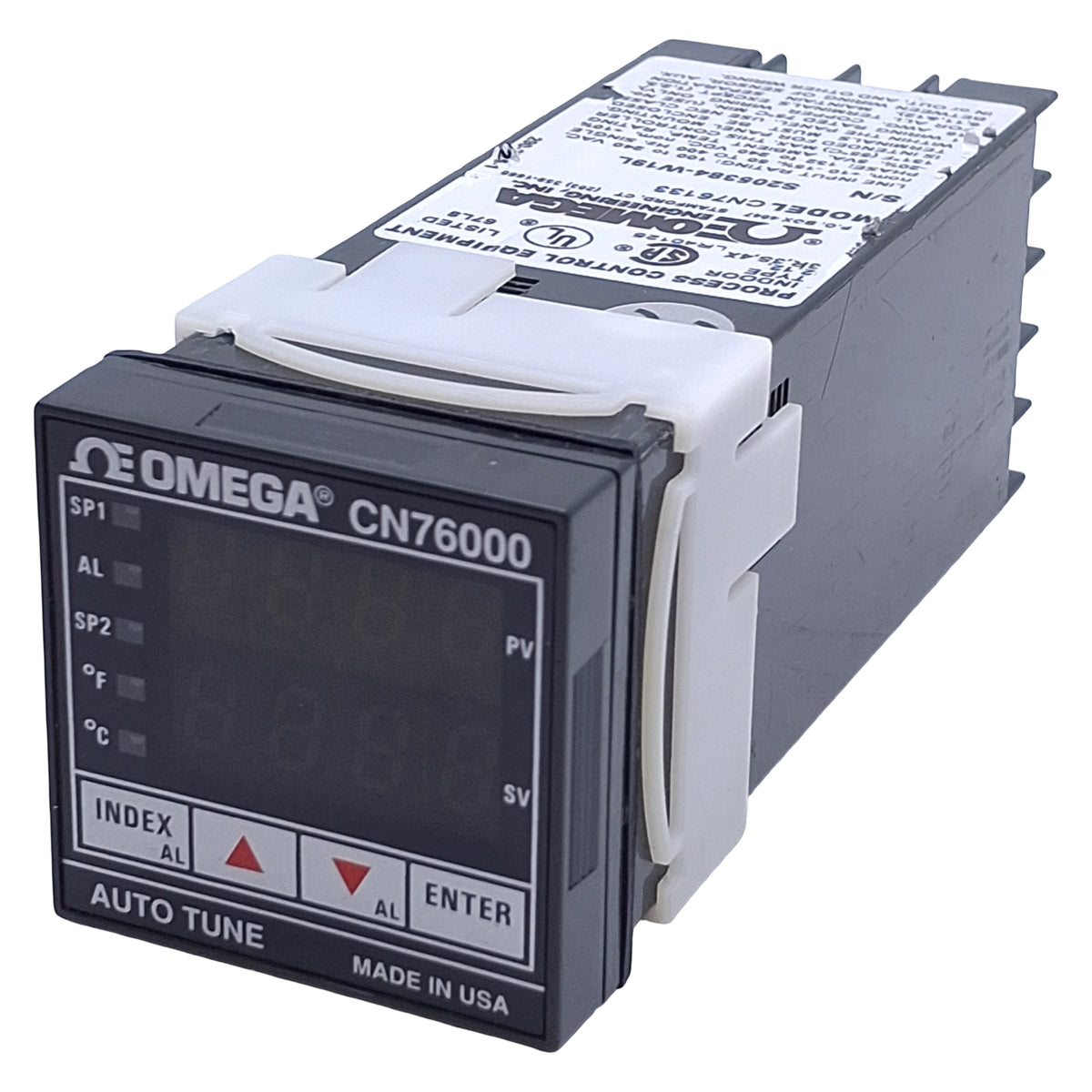 Used Omega CN76133 Universal Temperature/Process Controller, 100-240VAC, 1/16 DIN