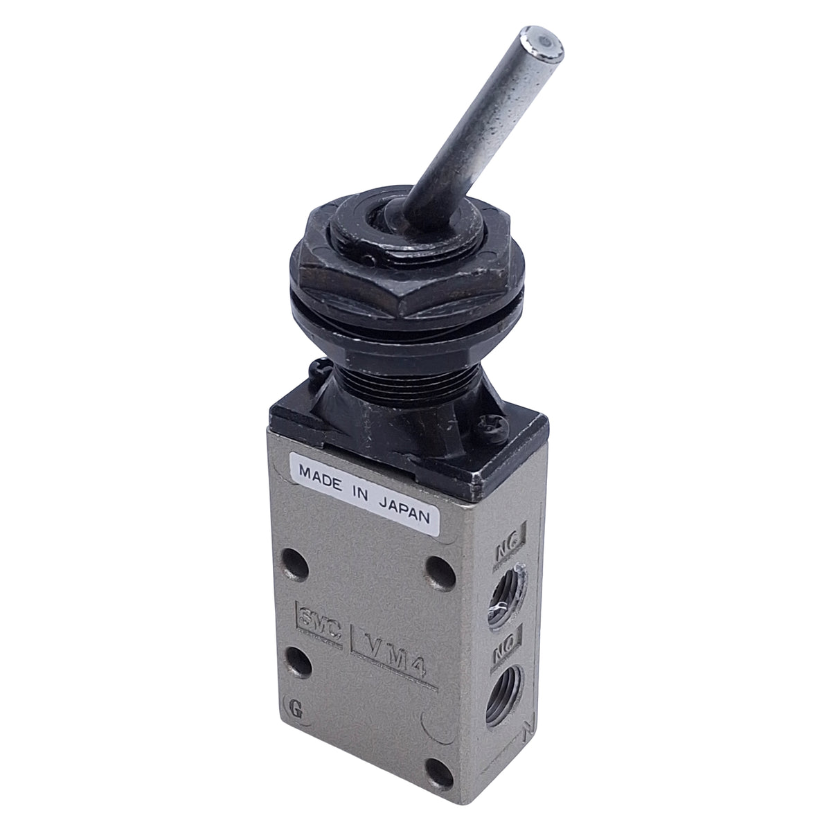 Used SMC VM430-01-08 Toggle Control Valve 3/2-Way, -100kPa to 1.0MPa, Rc 1/8 Ports