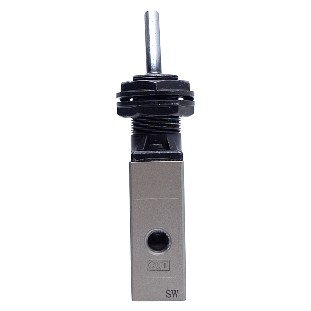 Used SMC VM430-01-08 Toggle Control Valve 3/2-Way, -100kPa to 1.0MPa, Rc 1/8 Ports