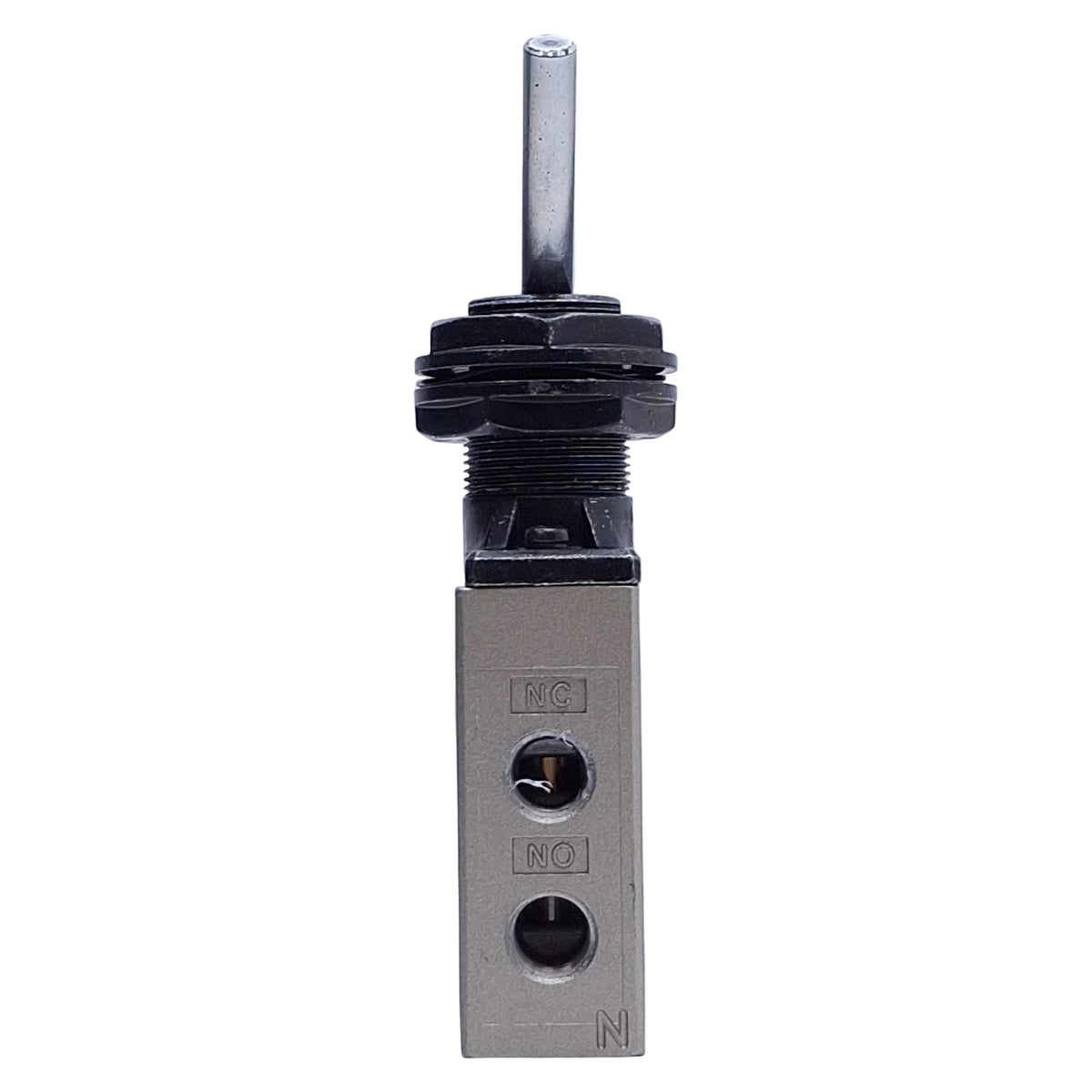 Used SMC VM430-01-08 Toggle Control Valve 3/2-Way, -100kPa to 1.0MPa, Rc 1/8 Ports