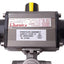 Used Duravalve AP063N Durair II Pneumatic Valve Actuator, 40-120psi, 3/4in NPT