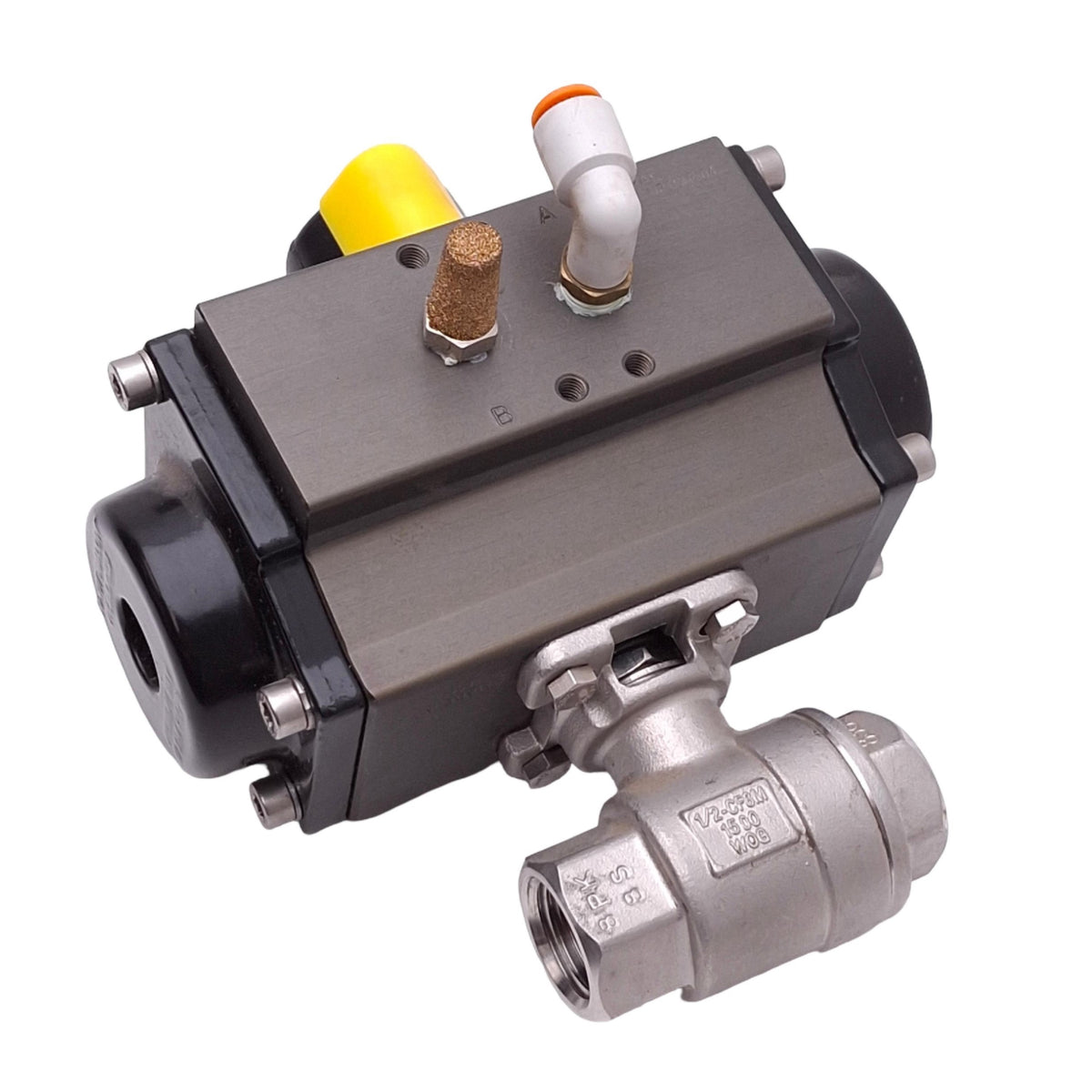 Used Duravalve AP050N Durair II Pneumatic Valve Actuator, 40-120psi, 1/2in NPT