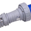 Used Eaton AH360P6W Pin and Sleeve Plug, 2-Pole 3-Wire Male, 60A 250VAC Max