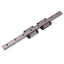 Used IKO LWL12B Linear Guide Blocks (2x) w/ 12x200mm Rail, M3, 4290N Max Load