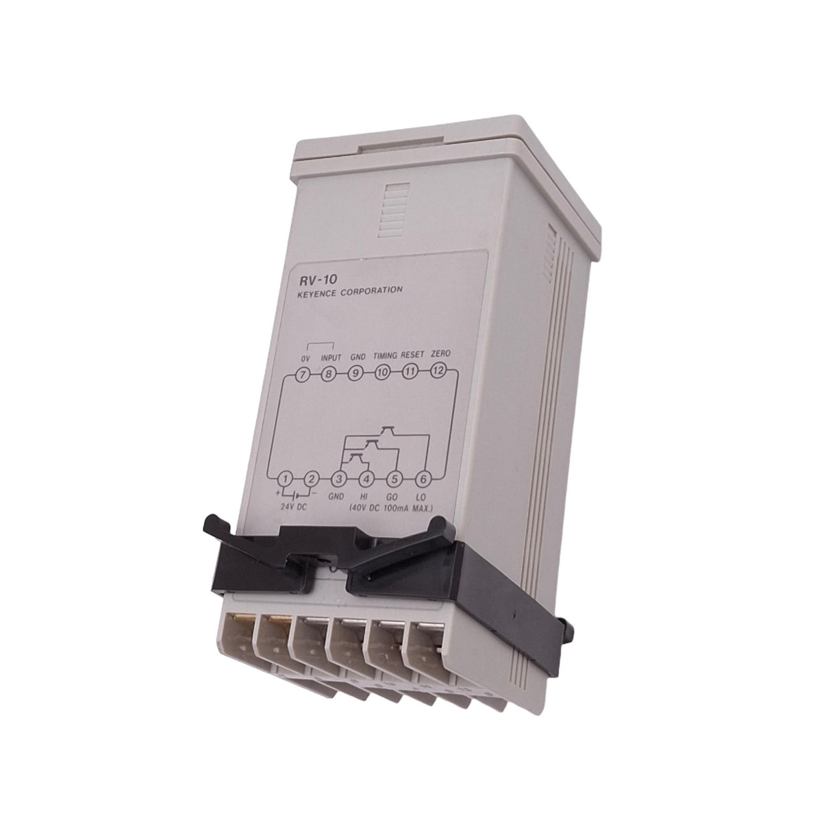 Used Keyence RV-10 Process Controller, 4-Digit, 0-10V/4-20mA Out, RS485, 24VDC