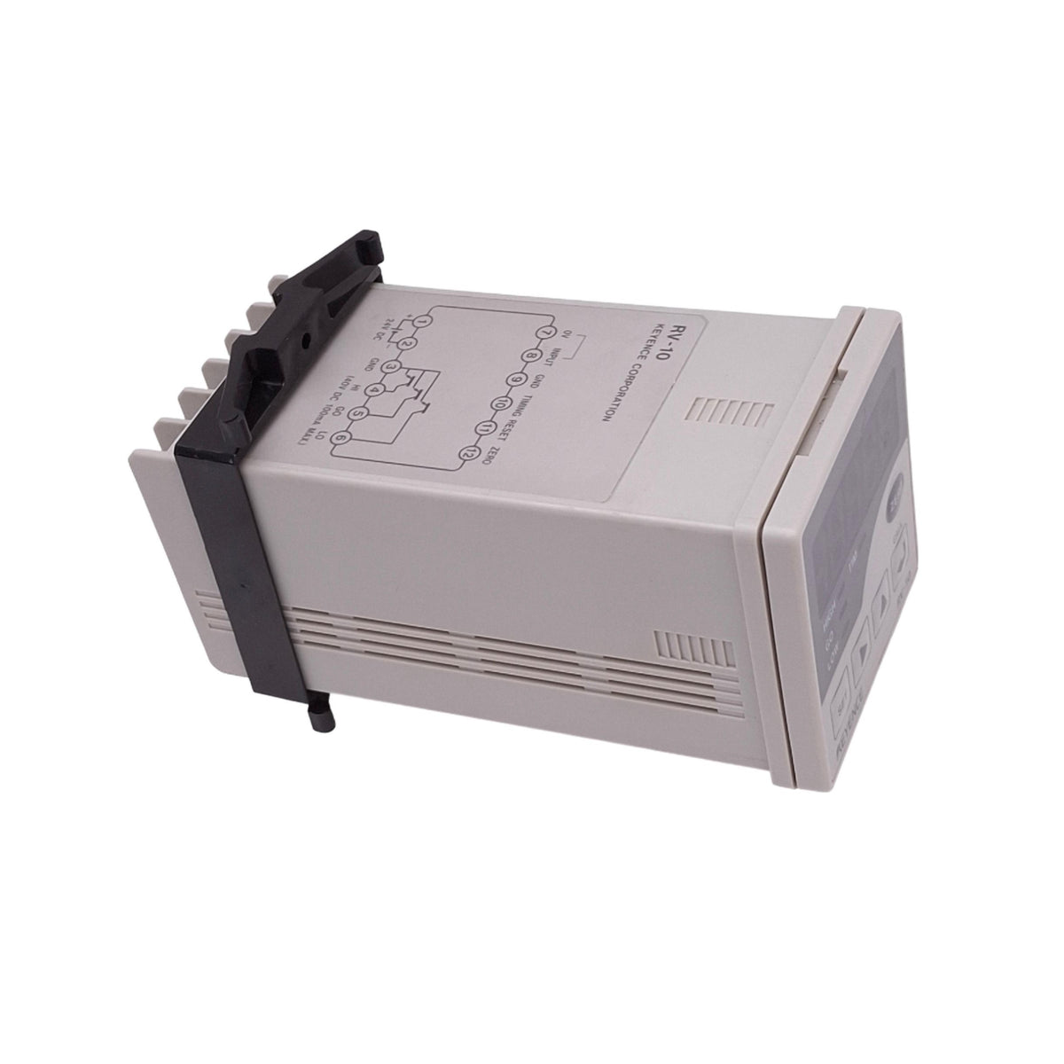 Used Keyence RV-10 Process Controller, 4-Digit, 0-10V/4-20mA Out, RS485, 24VDC