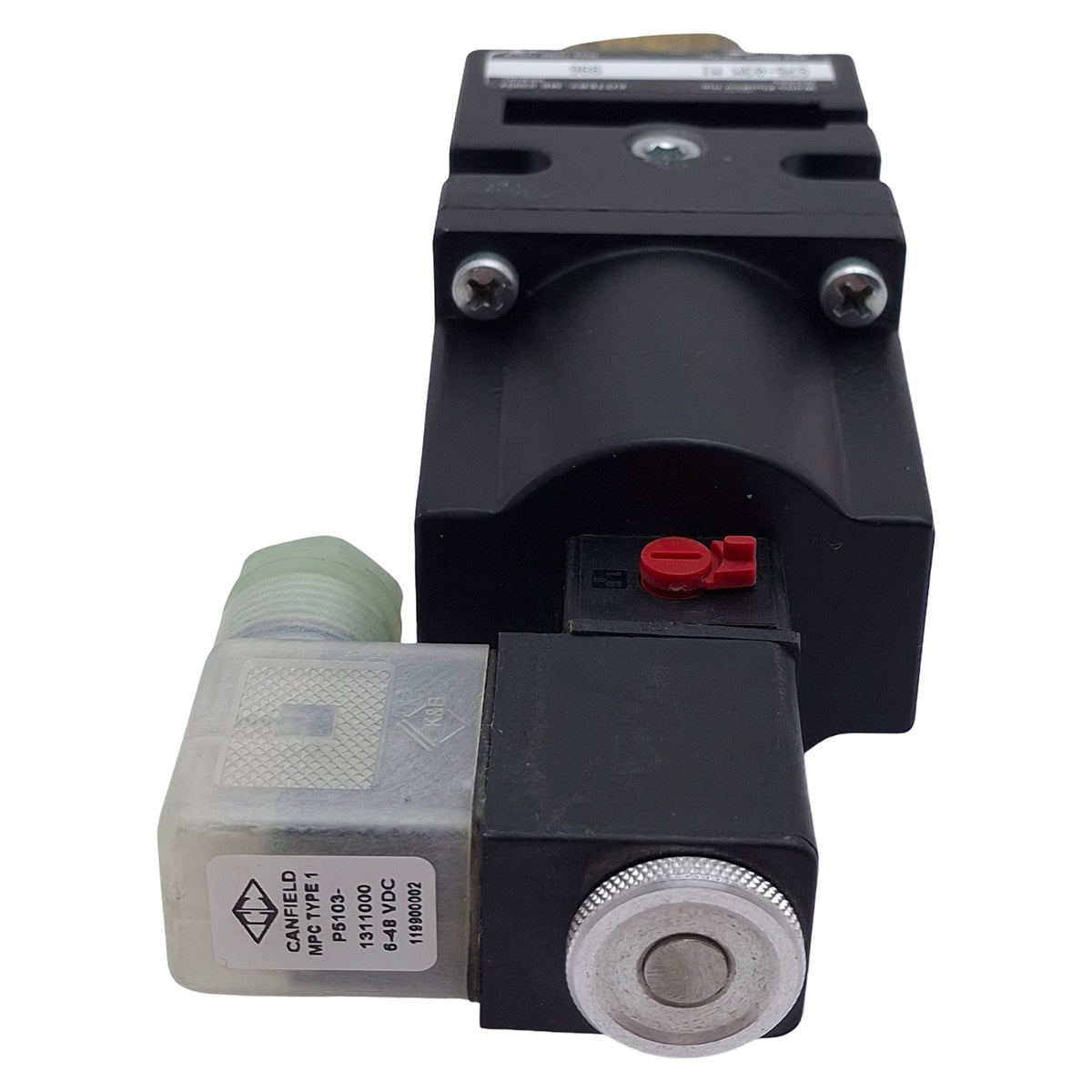 Used Parker Watts S75-03M Quick Dump Solenoid Valve, 3/8NPT, 145psi, 24VDC/48VAC Coil