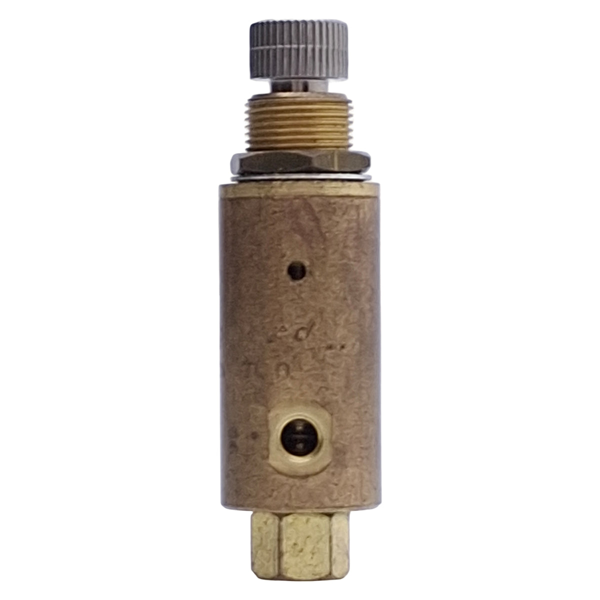 Used Clippard MAR-1 Pressure Regulator, 10-100psi Operating, #10-32 Inlet/Outlet