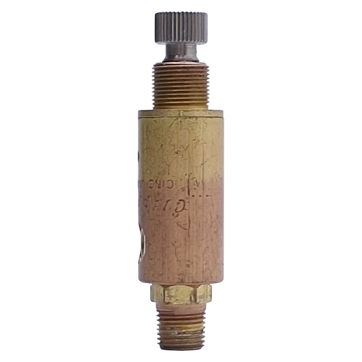 Used Clippard MAR-1P Pressure Regulator, 10-100psi, #10-32 Outlet, 1/8 NPT Inlet