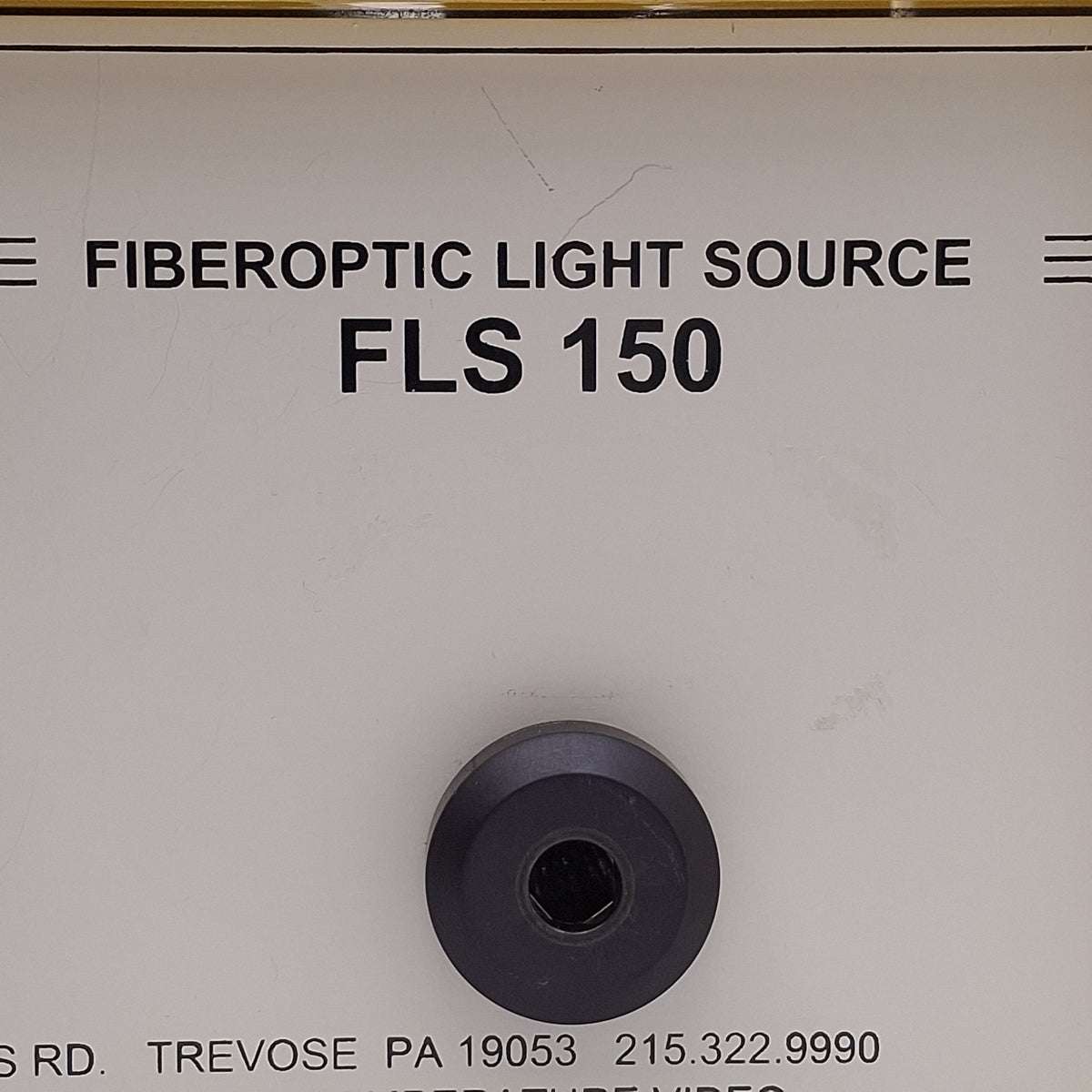 Used Lenox FLS 150 Fiber Optic Light Source Illuminator EJM Lamp, 150W, 115VAC