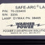 Used Warner Power 70-223400 Power Supply For Dymax BW-200 Blue Wave 200 Spot Lamp
