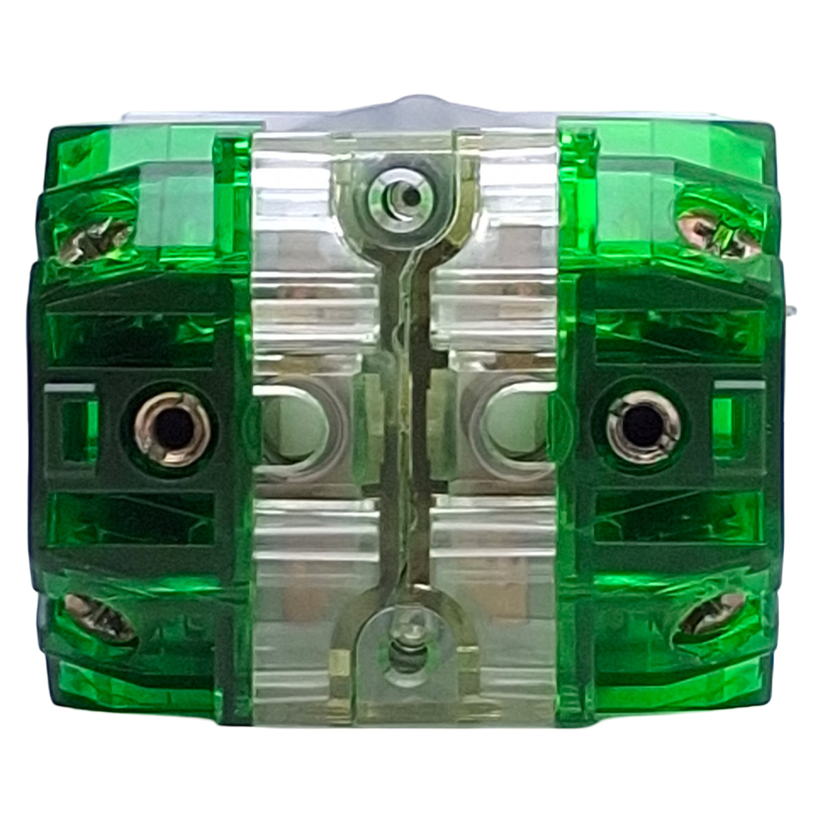 Used Square D 9001KR1GH5 Green Pushbutton Switch, 2NO, ø30mm, 600VAC 10A Max