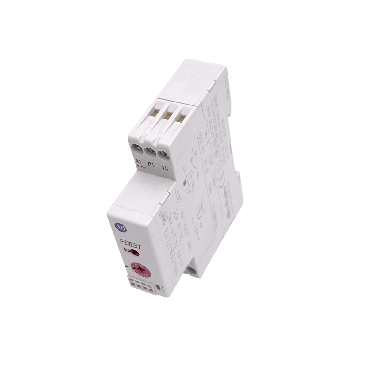 Used Allen Bradley 700-FEB3TU23 Time Delay Relay, SPDT, 5A Max, 24-240VAC/24-48VDC