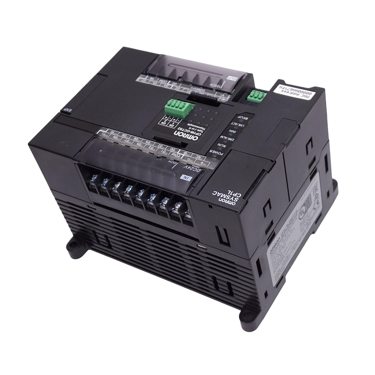 Used Omron CP1L-EL20DT1-D Programmable Controller w/ CP1W-GCTS2 Thermocouple Option