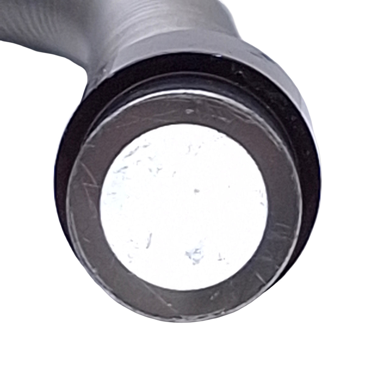 Used Microscope Fiber Optic Light Ring Guide ø5/8in Input, ø2in ID, 0.45in Bundle