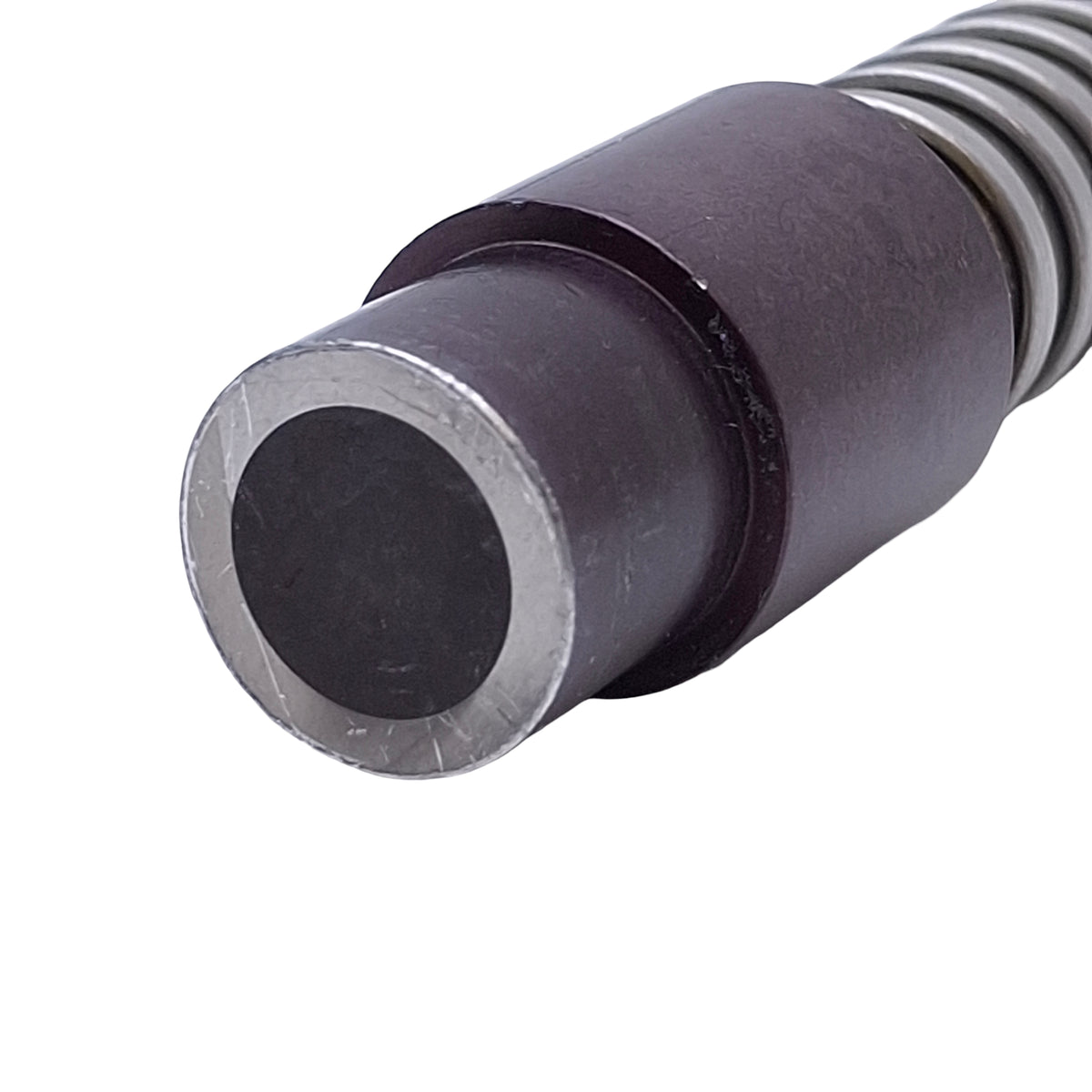 Used Microscope Fiber Optic Light Ring Guide ø5/8in Input, ø2in ID, 0.45in Bundle