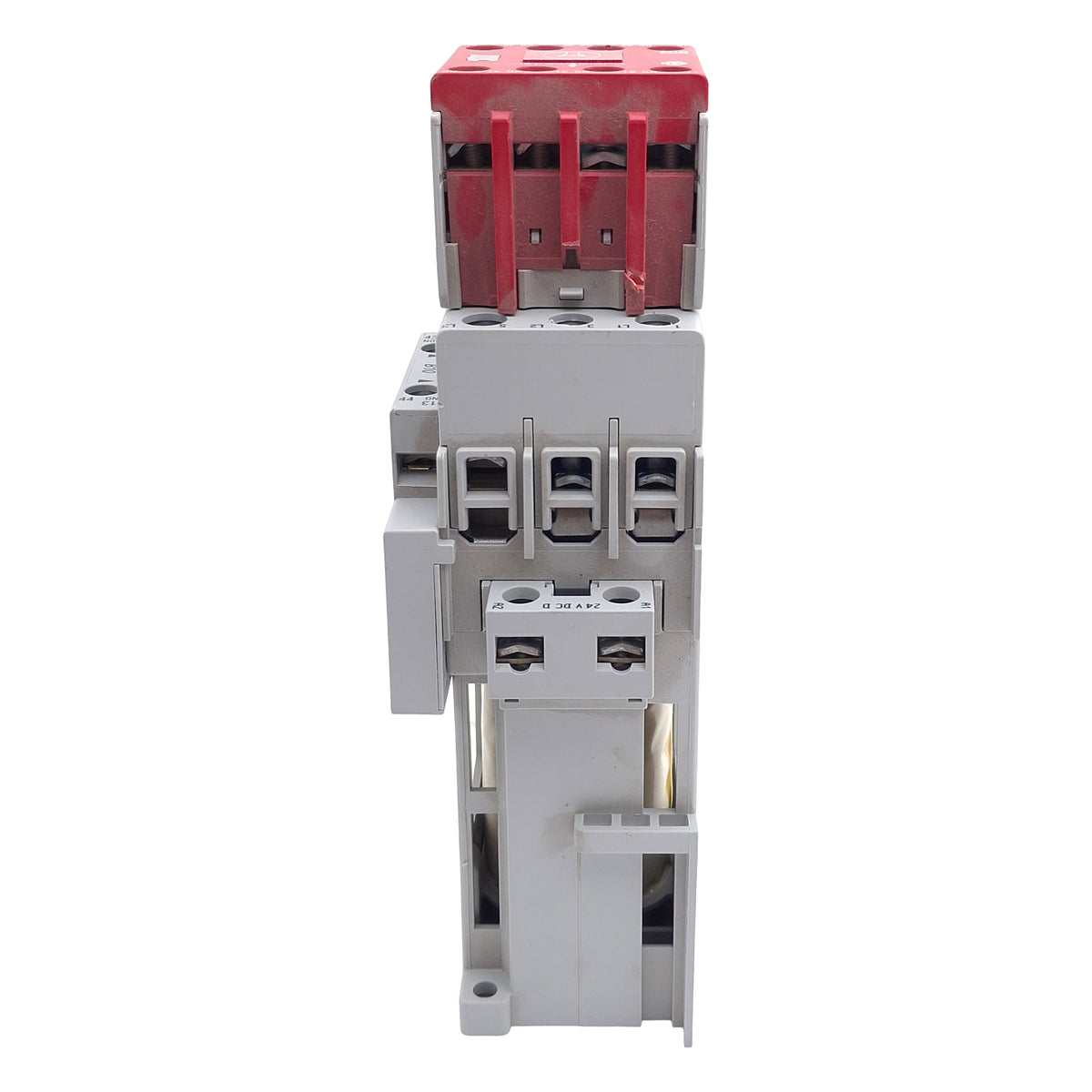 Used Allen Bradley 100S-C30DJ14C Safety Contactor, 3-Poles 3NO, 30A 400V, 24VDC Coil