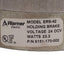 Used Warner ERS-42 Electrically Released Holding Brake, 7.0lb-ft, ø3.52in OD, 24VDC