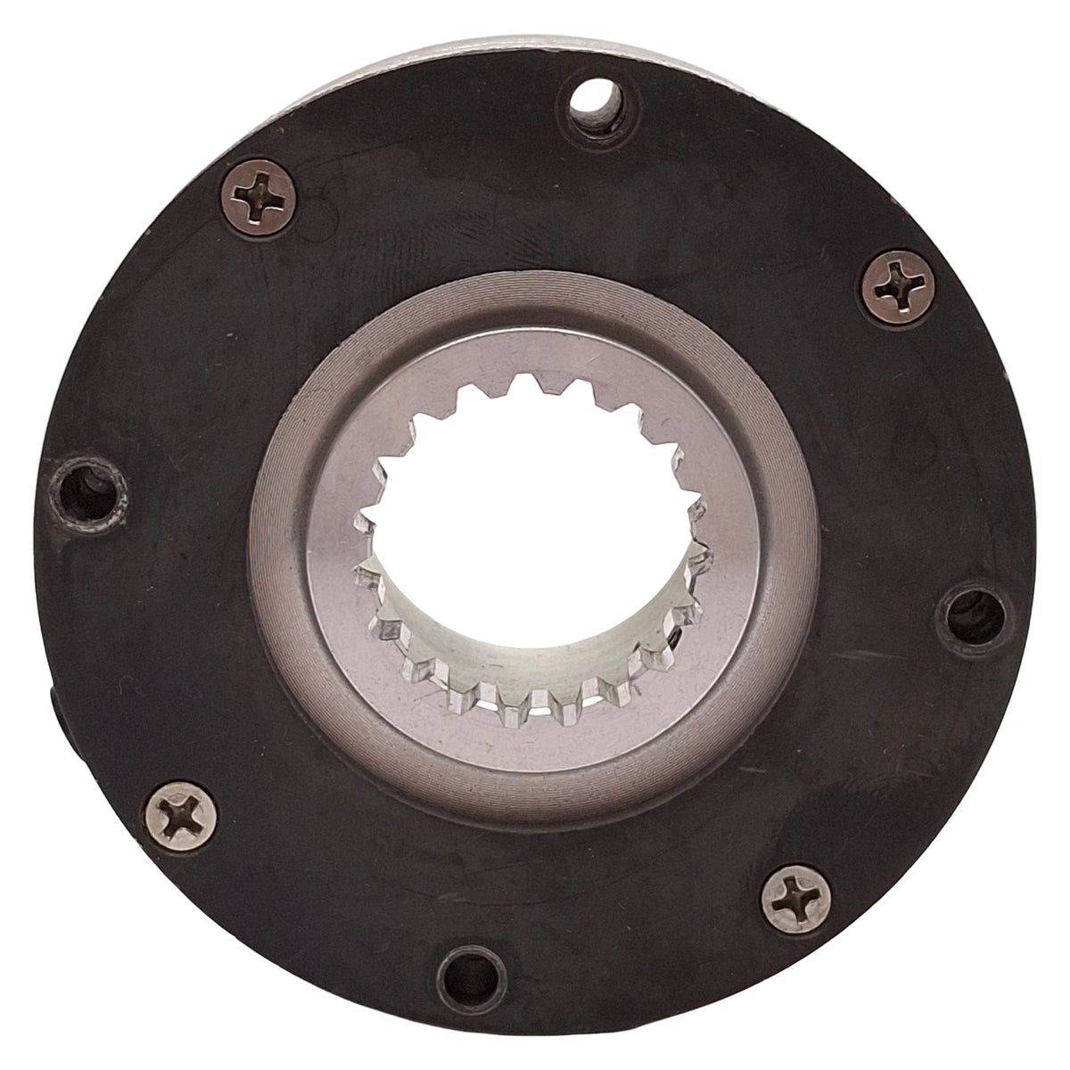 Used Warner ERS-42 Electrically Released Holding Brake, 7.0lb-ft, ø3.52in OD, 24VDC