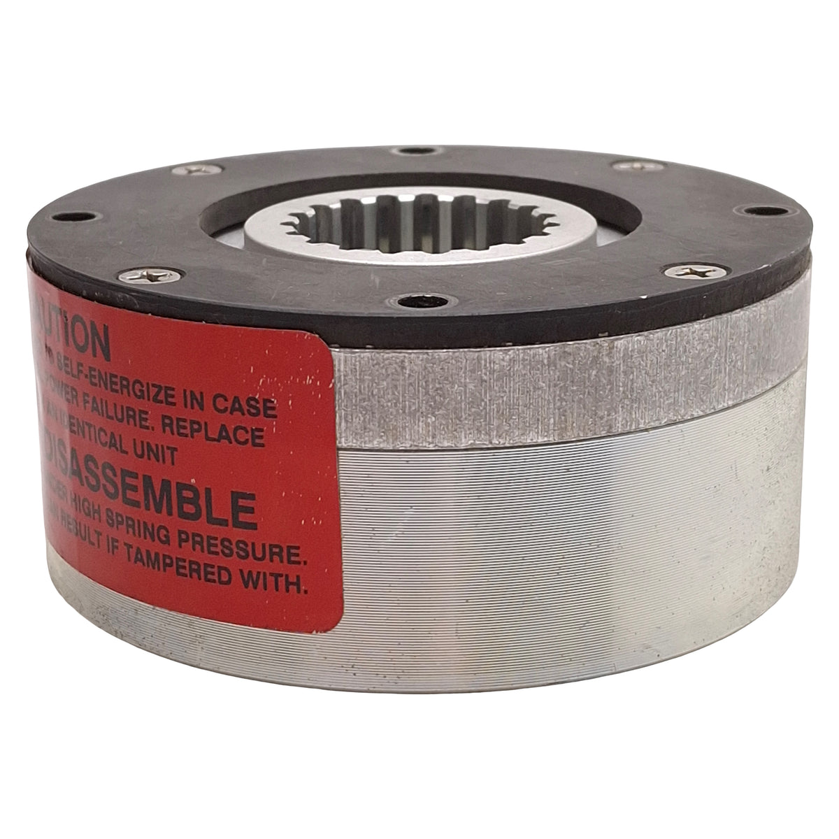 Used Warner ERS-42 Electrically Released Holding Brake, 7.0lb-ft, ø3.52in OD, 24VDC